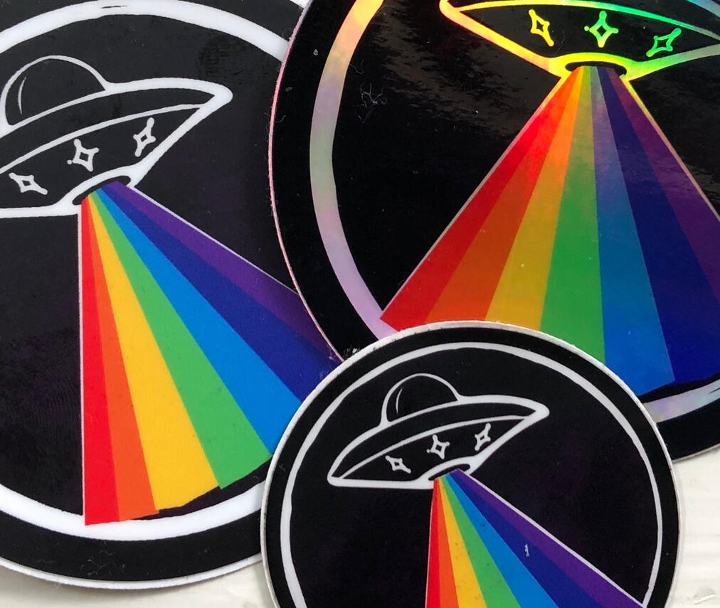 UFO stickers